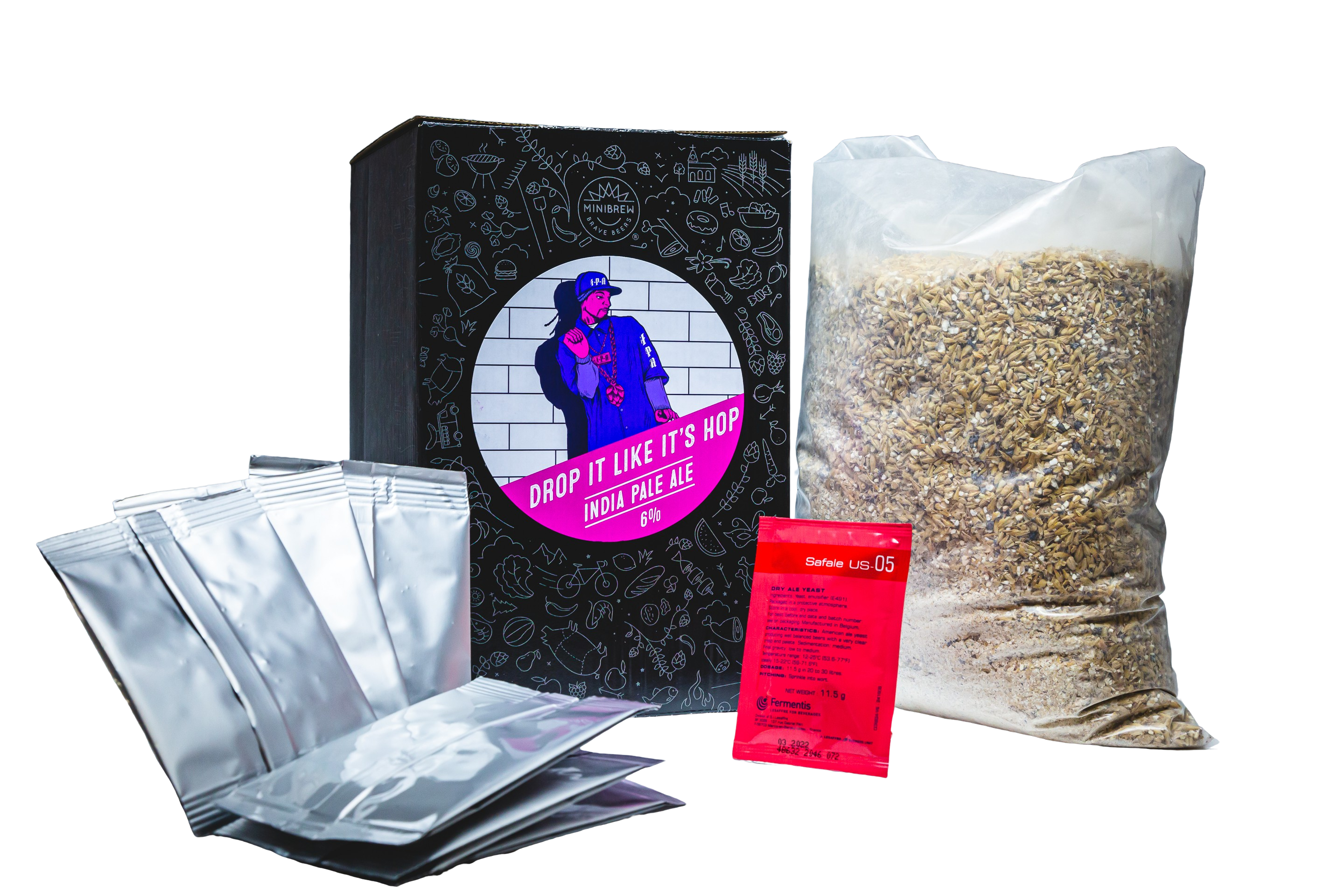 American IPA | Classic 7% IPA Recipe Kit with Dry-Hopping