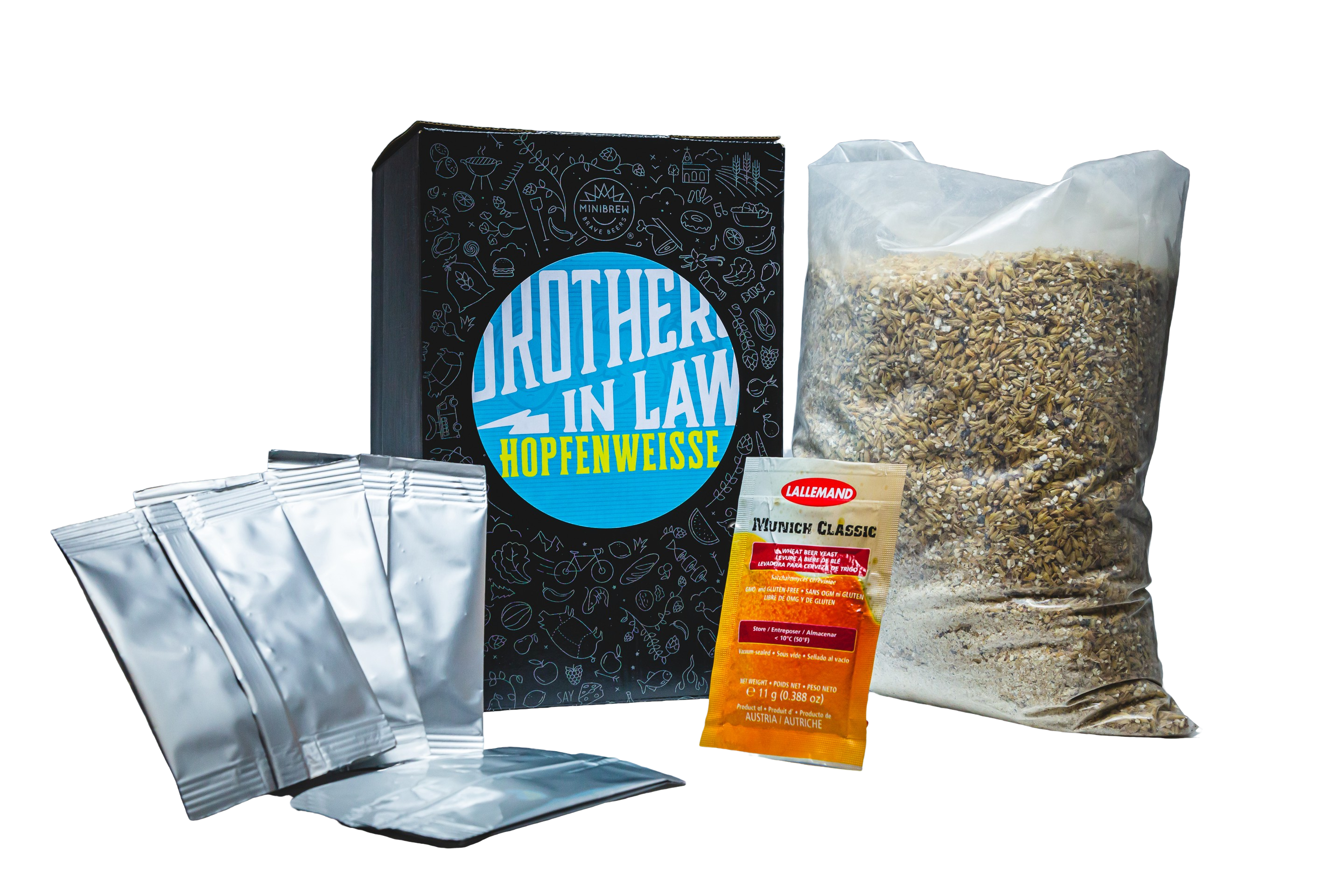 Hopfenweisse | Dry-Hopped Wheat Beer Recipe Kit by Brothers in Law
