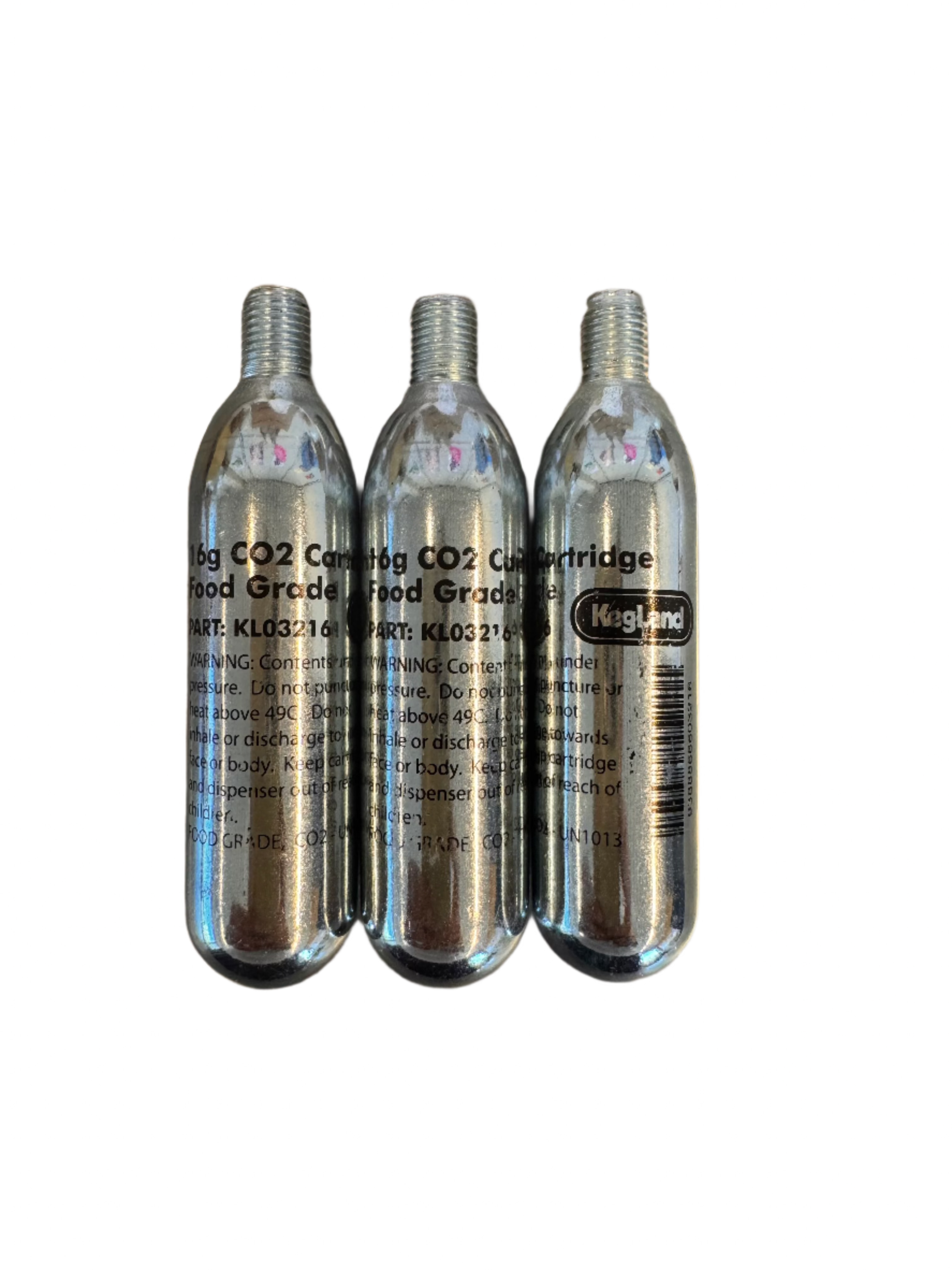 MiniBrew CO₂ Cartridges | 3-Pack for Carbonating & Serving