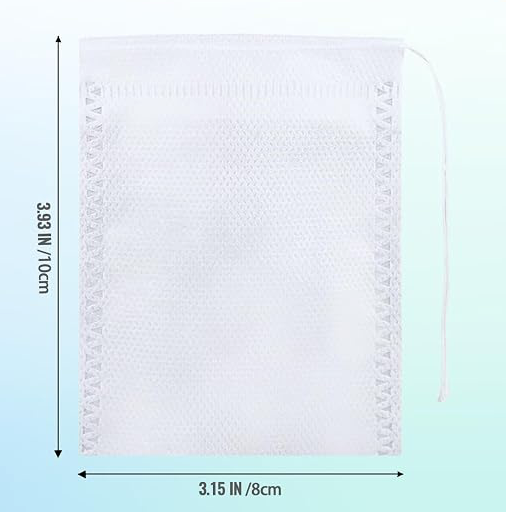 Reusable hop bag with drawstring