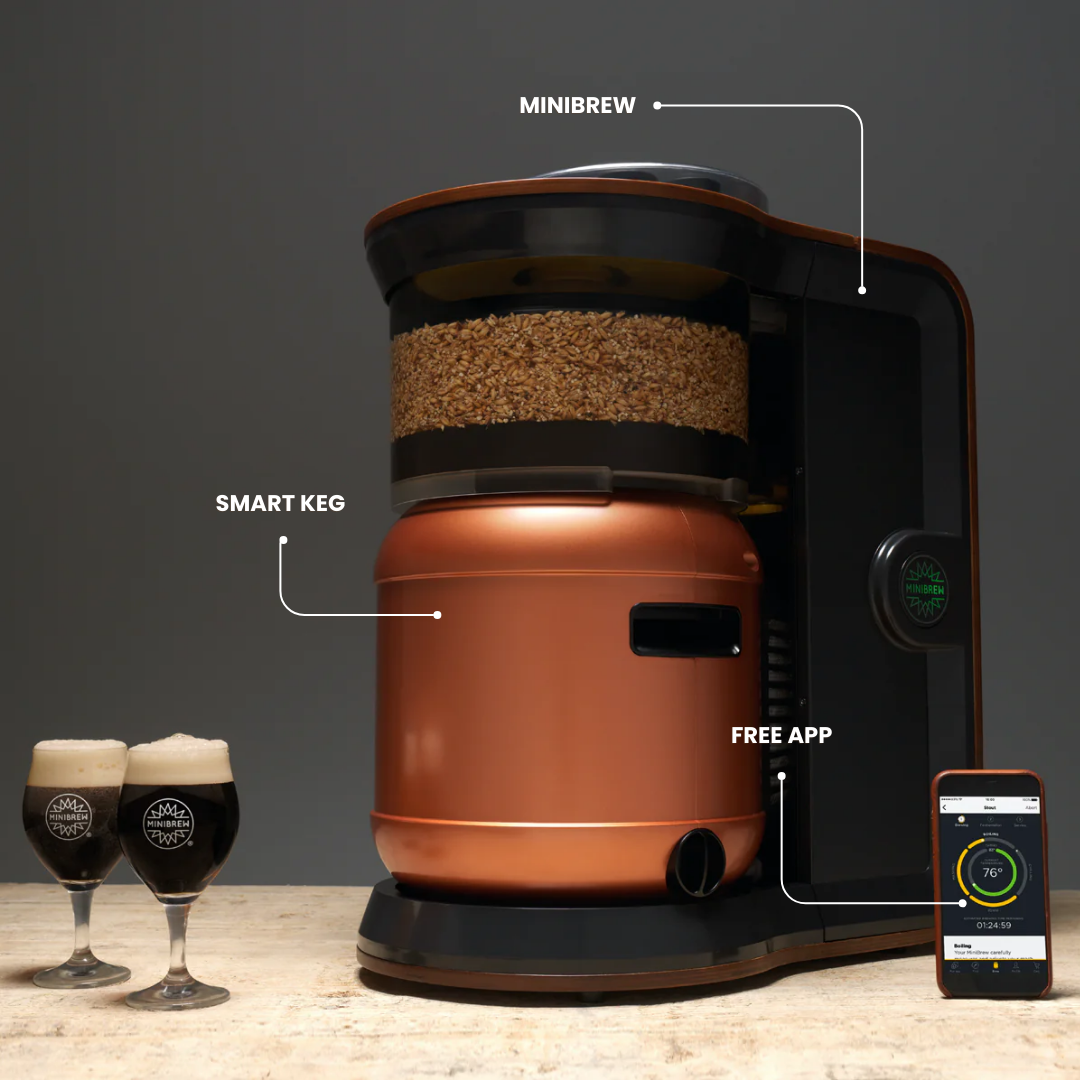 MiniBrew - The Easiest & Smartest Beer Brewing Machine, brew any beer!