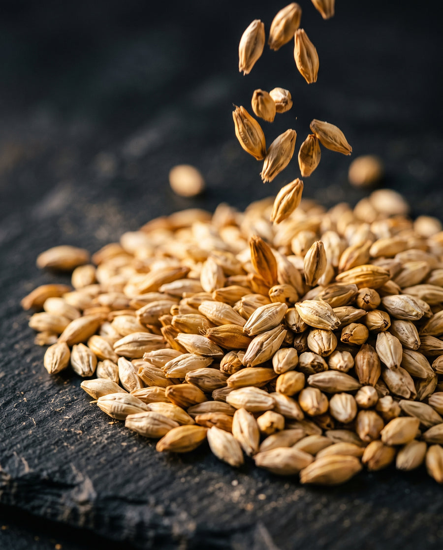 Milled barley malt